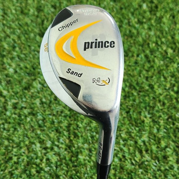 Prince MX Chipper Sand Hybrid Iron 56 degrees Graphite Shaft RH 35" - Picture 1 of 13
